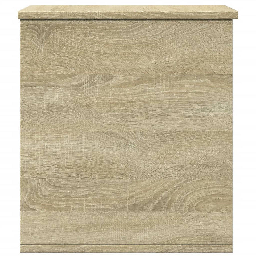 Opbergbox 40x42x46 cm bewerkt hout sonoma eikenkleurig