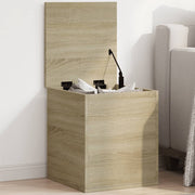 Opbergbox 40x42x46 cm bewerkt hout sonoma eiken