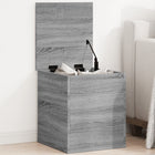 Opbergbox 40x42x46 cm bewerkt hout grijs sonoma