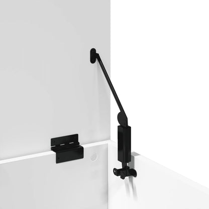 Opbergbox 60x42x46 cm bewerkt hout wit