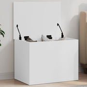Storage box 60x42x46 cm treated wood white