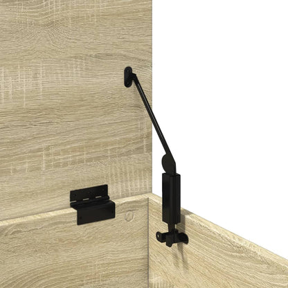 Opbergbox 60x42x46 cm bewerkt hout sonoma eikenkleurig