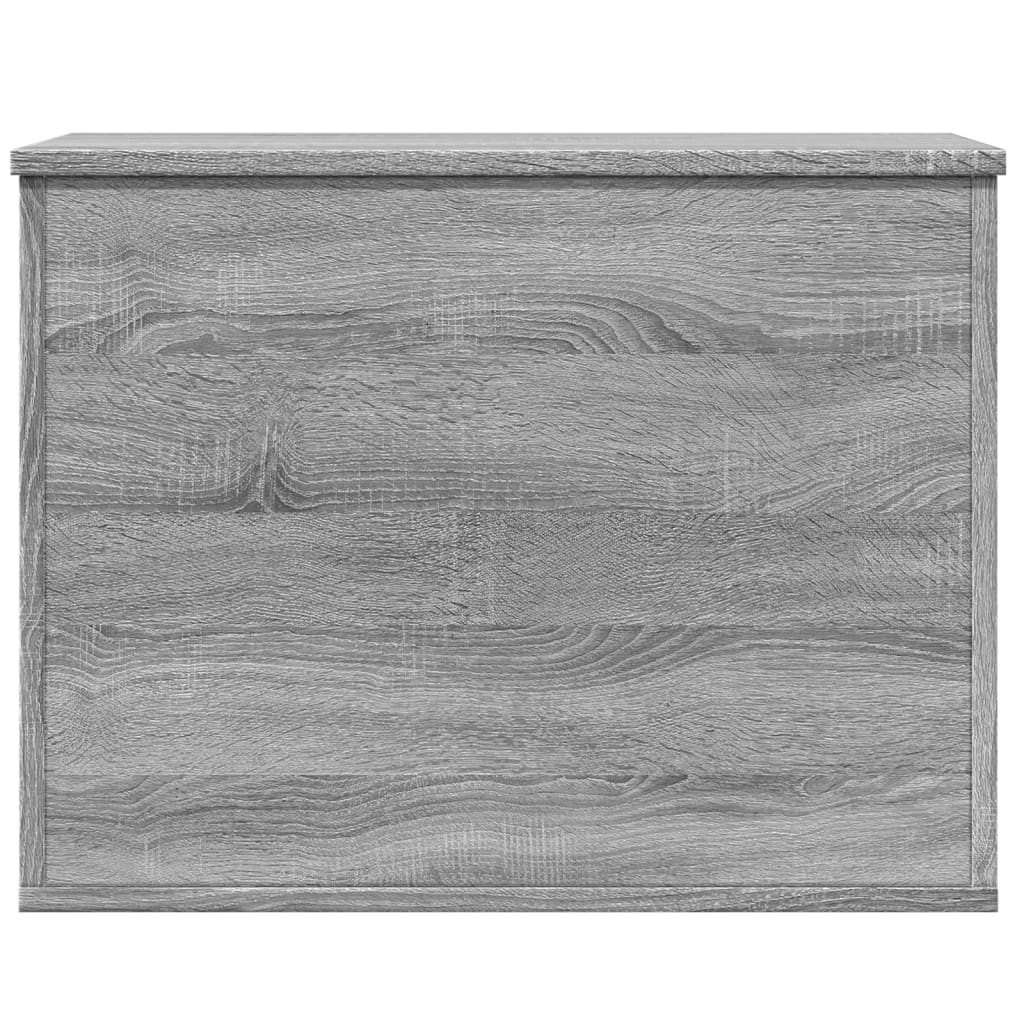 Opbergbox 60x42x46 cm bewerkt hout grijs sonoma eikenkleurig