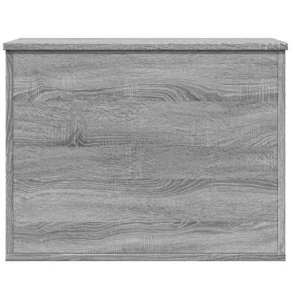 Opbergbox 60x42x46 cm bewerkt hout grijs sonoma eikenkleurig