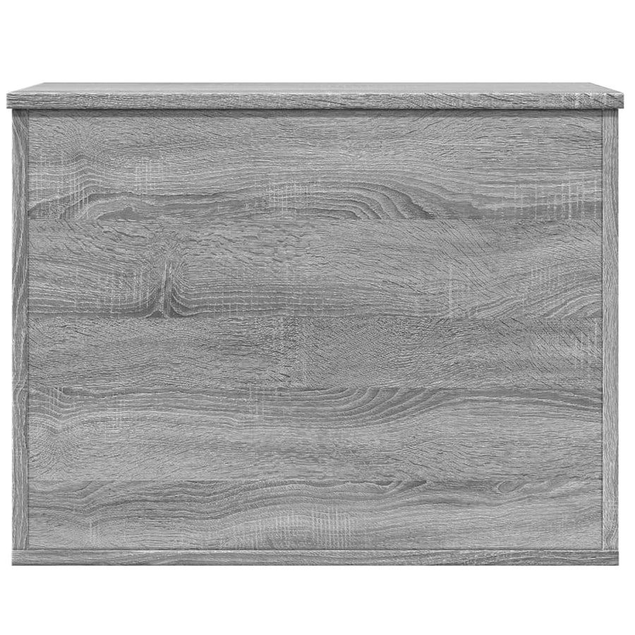 Opbergbox 60x42x46 cm bewerkt hout grijs sonoma eikenkleurig