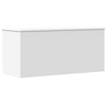 Opbergbox 100x42x46 cm bewerkt hout wit