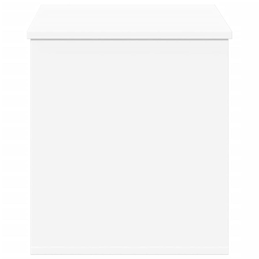 Opbergbox 100x42x46 cm bewerkt hout wit