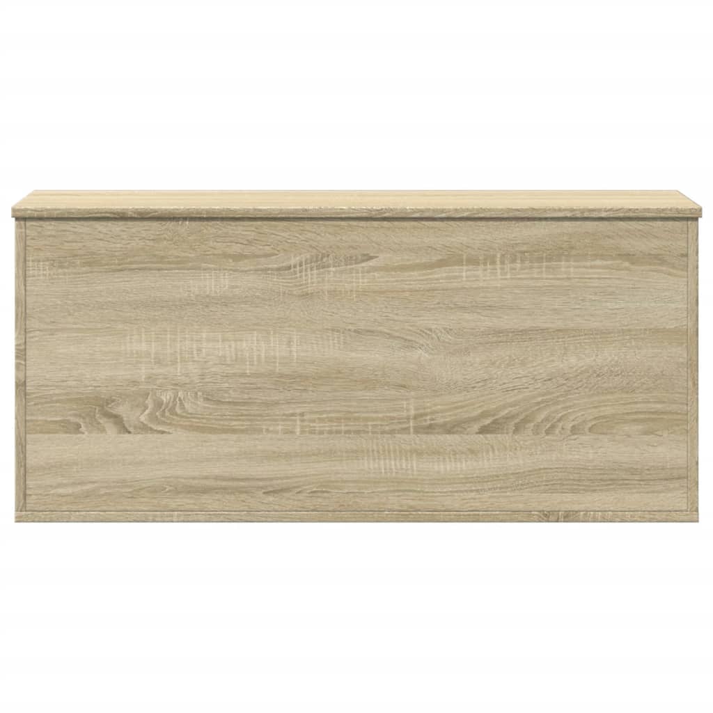 Opbergbox 100x42x46 cm bewerkt hout sonoma eikenkleurig