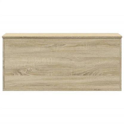 Opbergbox 100x42x46 cm bewerkt hout sonoma eikenkleurig