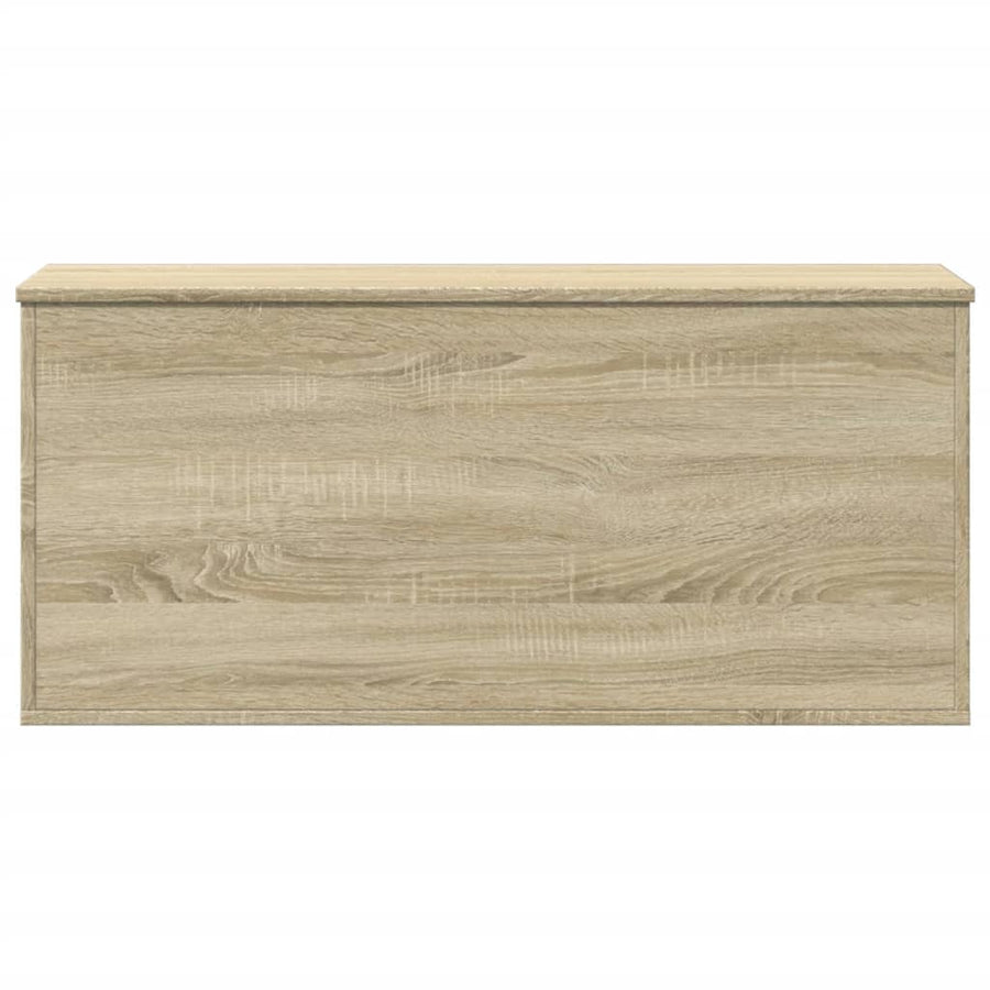 Opbergbox 100x42x46 cm bewerkt hout sonoma eikenkleurig