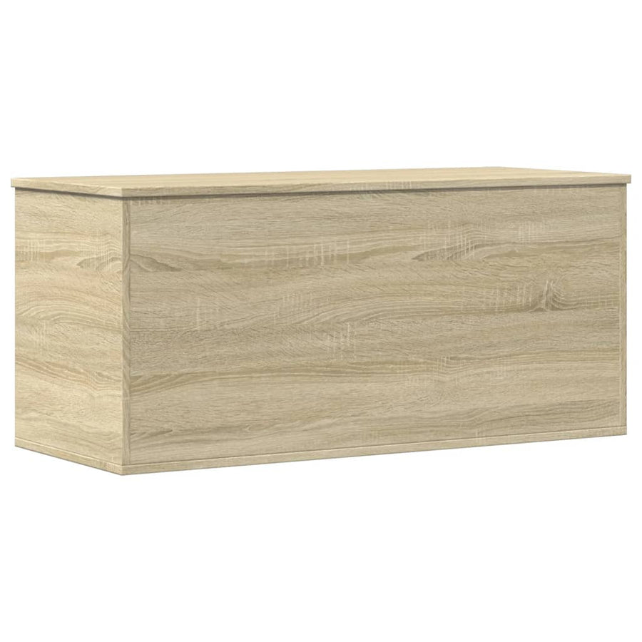 Opbergbox 100x42x46 cm bewerkt hout sonoma eikenkleurig