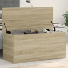 Opbergbox 100x42x46 cm bewerkt hout sonoma eiken
