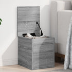 Storage box 30x35x35 cm engineered wood grey Sonoma oak coloured