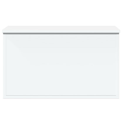 Opbergbox 60x35x35 cm bewerkt hout wit