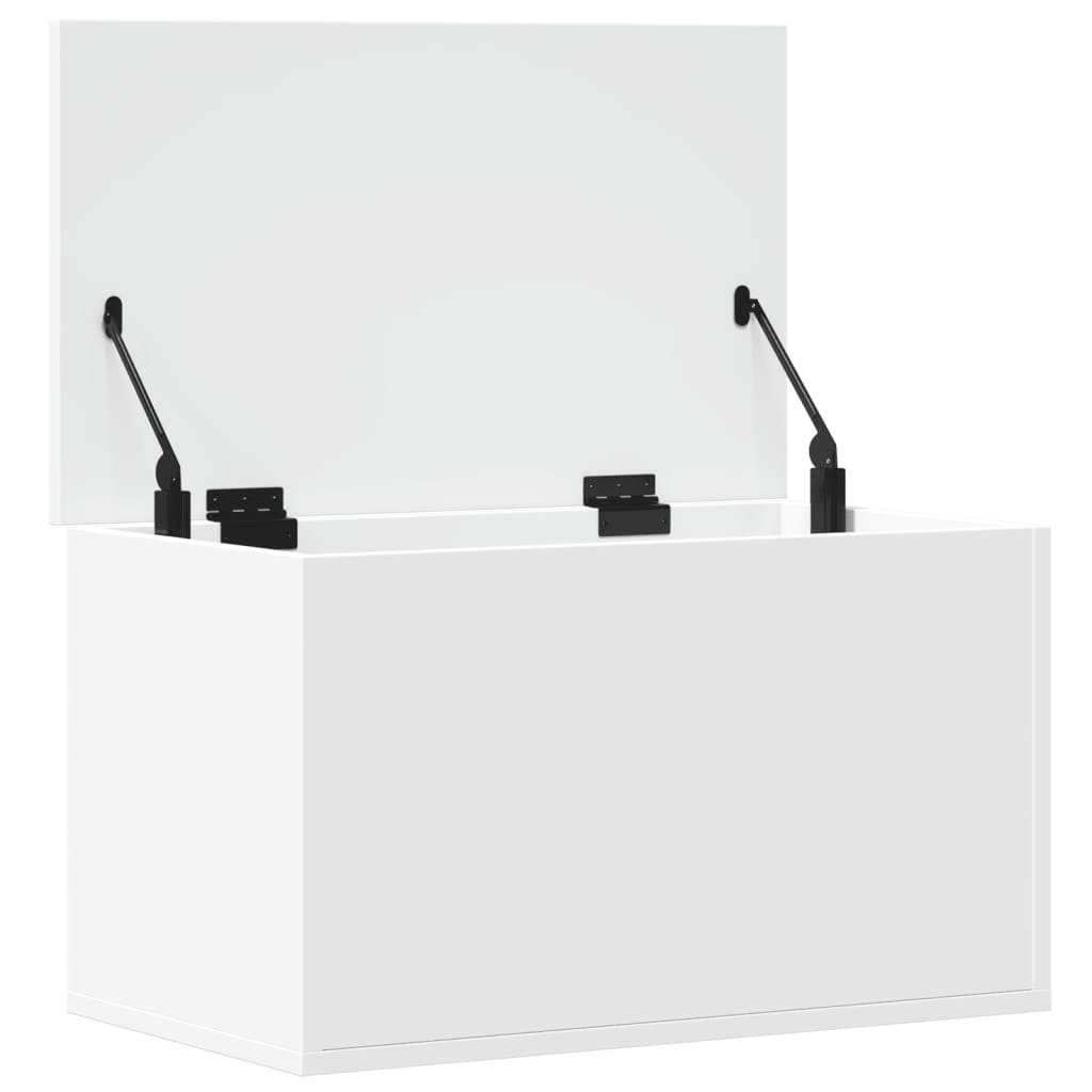 Opbergbox 60x35x35 cm bewerkt hout wit