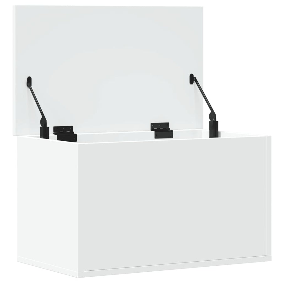 Opbergbox 60x35x35 cm bewerkt hout wit