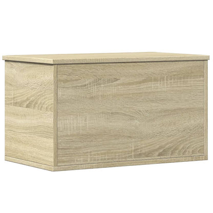 Opbergbox Bewerkt Hout Kleurig 60 x 35 x 35 cm Sonoma eiken