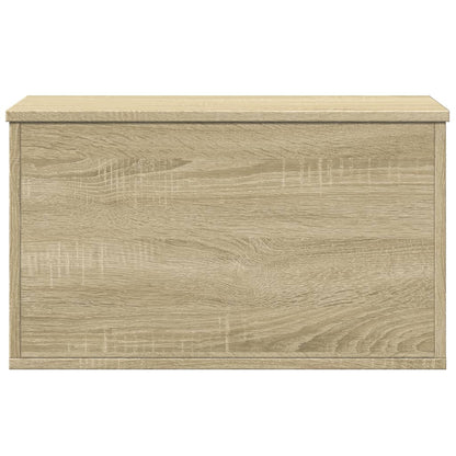 Opbergbox Bewerkt Hout Kleurig 60 x 35 x 35 cm Sonoma eiken