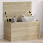 Opbergbox 60x35x35 cm bewerkt hout sonoma eiken