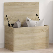 Opbergbox 60x35x35 cm bewerkt hout sonoma eiken