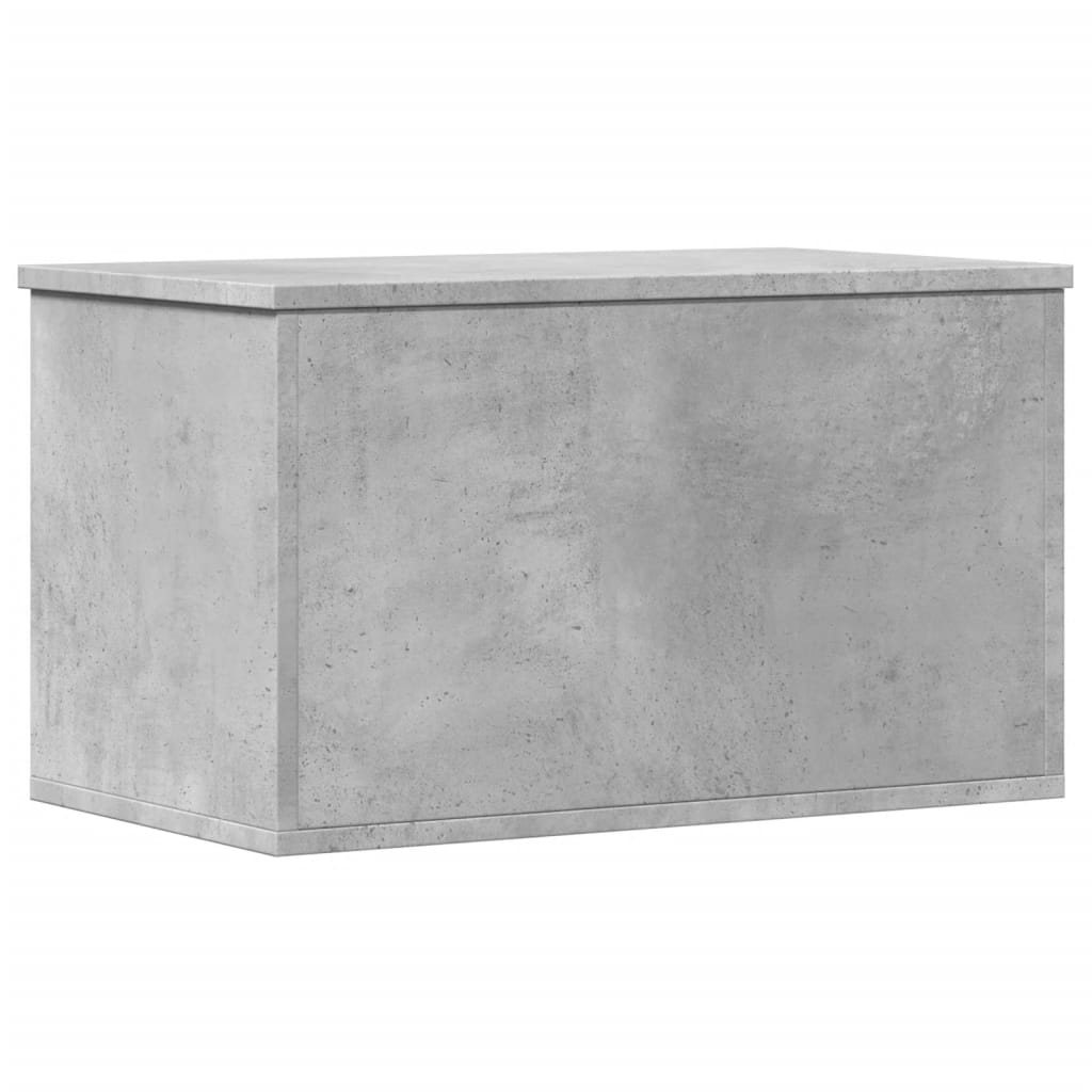 Opbergbox 60x35x35 cm bewerkt hout betongrijs