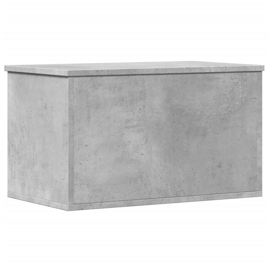 Opbergbox 60x35x35 cm bewerkt hout betongrijs