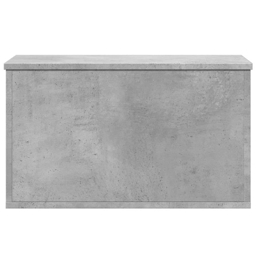 Opbergbox 60x35x35 cm bewerkt hout betongrijs