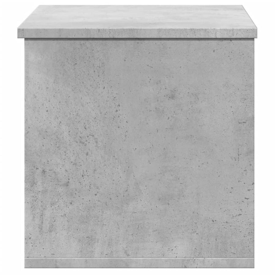 Opbergbox 60x35x35 cm bewerkt hout betongrijs