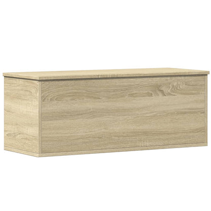 Opbergbox 90x35x35 cm bewerkt hout sonoma eikenkleurig