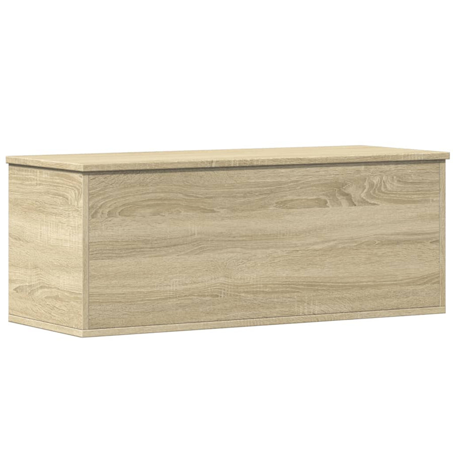 Opbergbox 90x35x35 cm bewerkt hout sonoma eikenkleurig