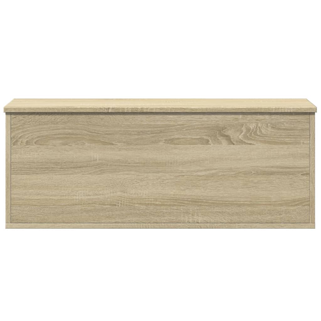 Opbergbox 90x35x35 cm bewerkt hout sonoma eikenkleurig