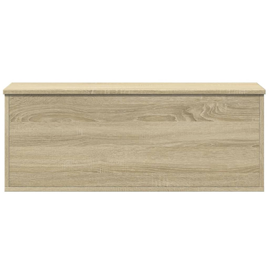 Opbergbox 90x35x35 cm bewerkt hout sonoma eikenkleurig