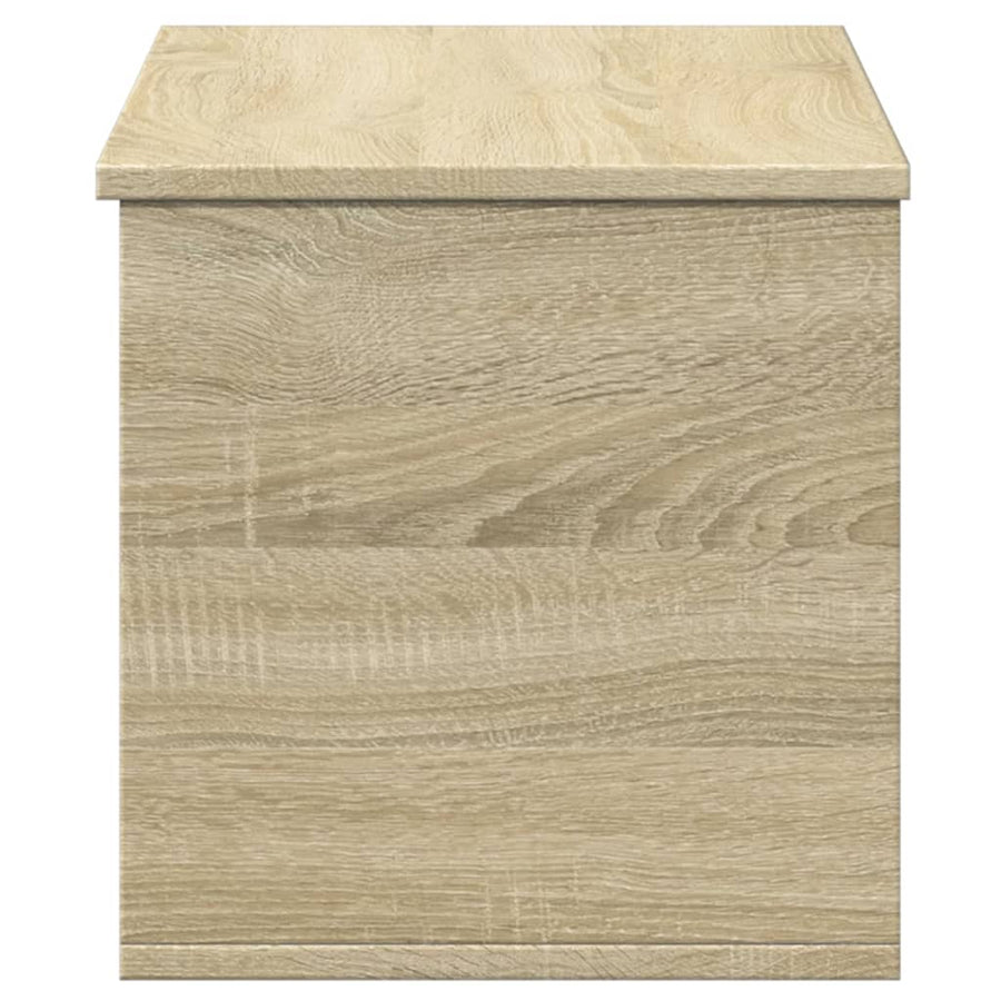 Opbergbox 90x35x35 cm bewerkt hout sonoma eikenkleurig