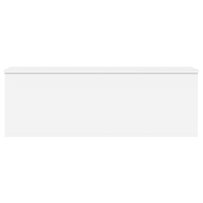 Opbergbox 102x35x35 cm bewerkt hout wit