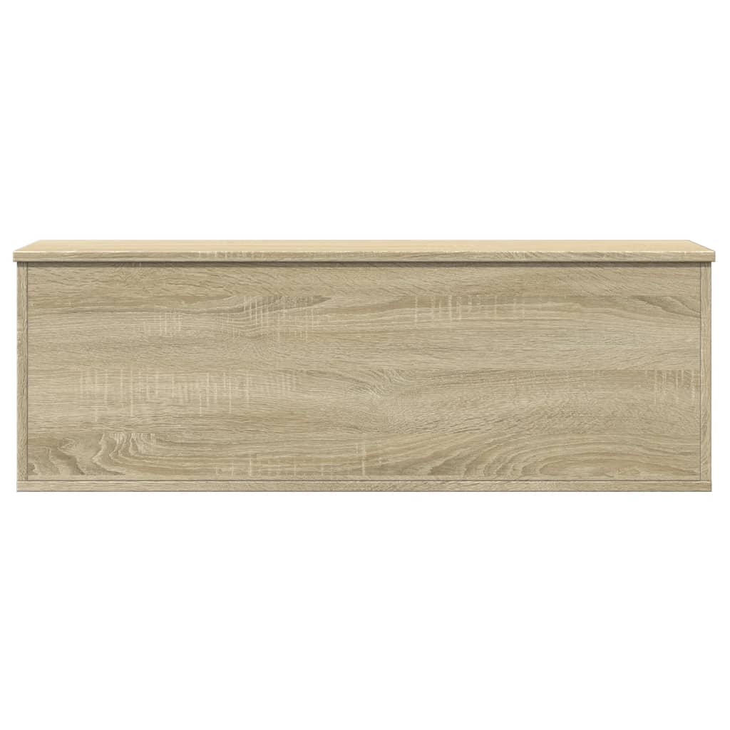 Opbergbox 102x35x35 cm bewerkt hout sonoma eikenkleurig