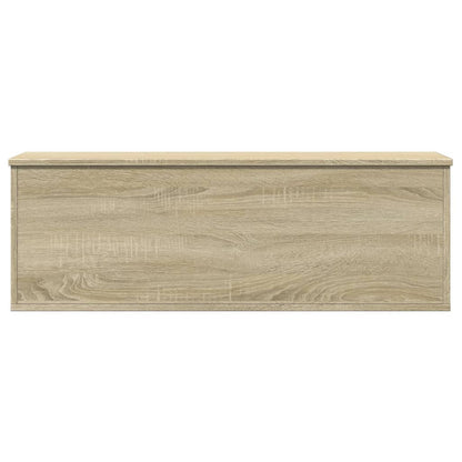 Opbergbox 102x35x35 cm bewerkt hout sonoma eikenkleurig