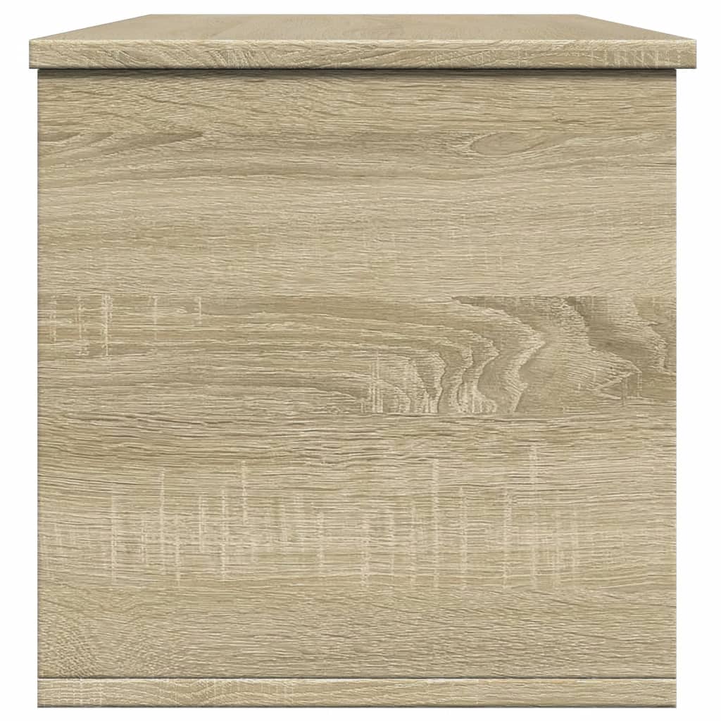 Opbergbox 102x35x35 cm bewerkt hout sonoma eikenkleurig