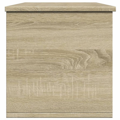 Opbergbox 102x35x35 cm bewerkt hout sonoma eikenkleurig