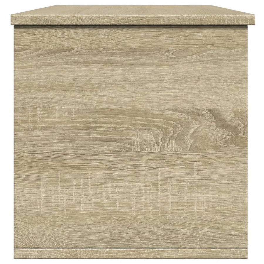 Opbergbox 102x35x35 cm bewerkt hout sonoma eikenkleurig