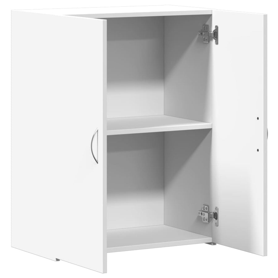 Archiefkast 60x32x77,5 cm bewerkt hout wit