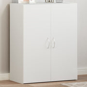 Filing cabinet 60x32x77.5 cm engineered wood white