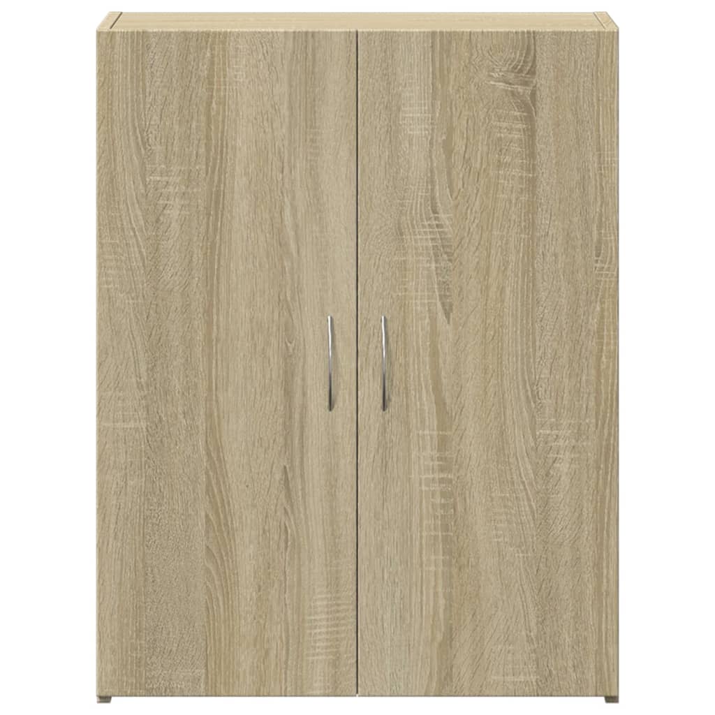 Archiefkast 60x32x77,5 cm bewerkt hout sonoma eikenkleurig