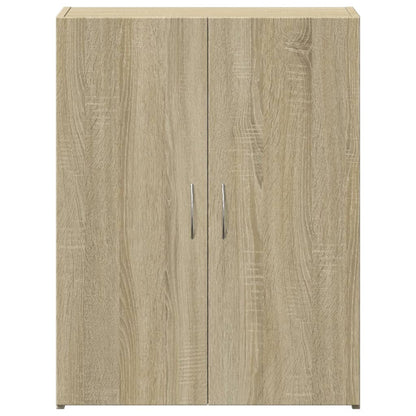 Archiefkast 60x32x77,5 cm bewerkt hout sonoma eikenkleurig