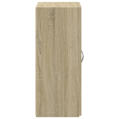 Archiefkast 60x32x77,5 cm bewerkt hout sonoma eikenkleurig