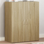 File cabinet 60x32x77.5 cm engineered wood Sonoma oak colour