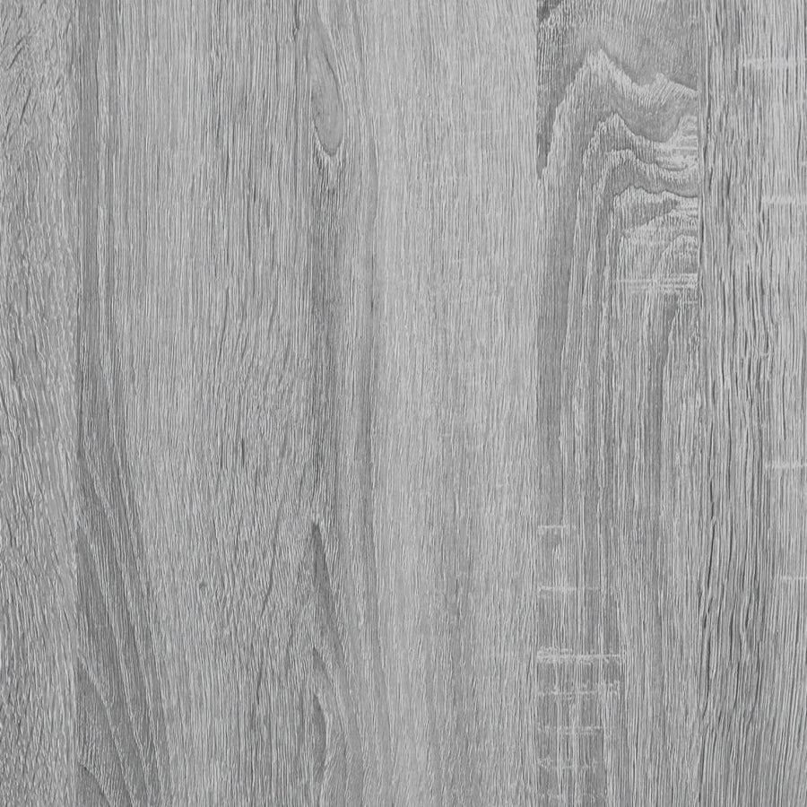 Archiefkast 60x32x77,5 cm bewerkt hout grijs sonoma eiken