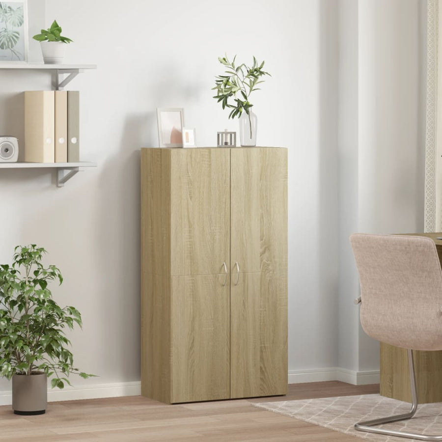Archiefkast Bewerkt Hout Kleurig 60 x 32 x 115 cm