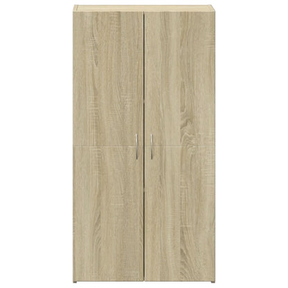 Archiefkast Bewerkt Hout Kleurig 60 x 32 x 115 cm