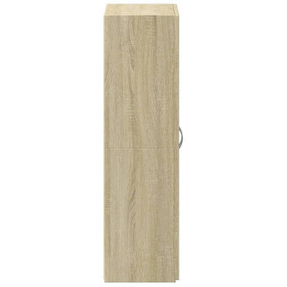 Archiefkast Bewerkt Hout Kleurig 60 x 32 x 115 cm