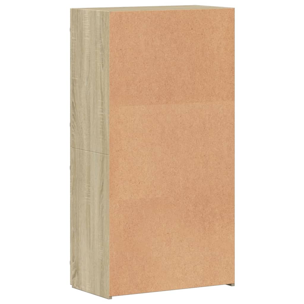 Archiefkast Bewerkt Hout Kleurig 60 x 32 x 115 cm